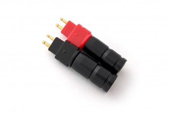 DIY Connector Pair for Sennheiser HD600, HD650 & HD660S Headphones - Screw Body
