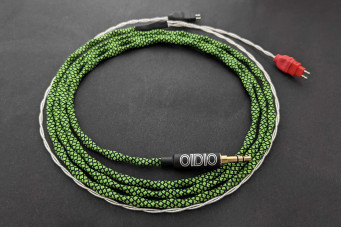 Ready-made OIDIO Pellucid Cable for Sennheiser HD25 Headphones - 1.4m 3.5mm