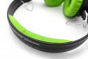 Ready-made Modded Sennheiser HD25 Headphones with Lime Pads and Pellucid Cable