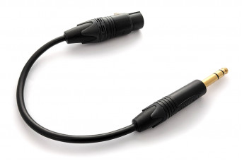 Ready-made OIDIO Shadow Adapter Cable - 4-pin Female XLR to 6.35mm Male