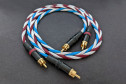 OIDIO Mongrel RCA Cable Pair with Rean Connectors