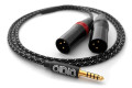 OIDIO Pellucid Balanced Interconnect Cable for 4.4mm TRRRS to dual 3-pin XLR