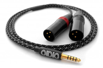 OIDIO Pellucid Balanced Interconnect Cable for 4.4mm TRRRS to dual 3-pin XLR