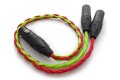 Ready-made OIDIO Mongrel Adapter Cable - 0.5m Female 4-pin XLR to dual 3-pin XLR
