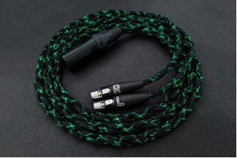 Ready-made OIDIO Mongrel Cable for Audeze LCD & Meze Empyrean Headphones - 1.5m XLR - Limited Edition