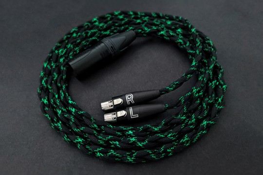 Ready-made OIDIO Mongrel Cable for Audeze LCD & Meze Empyrean Headphones - 1.5m XLR - Limited Edition