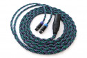 Ready-made OIDIO Mongrel Cable for Audeze LCD & Meze Empyrean Headphones - 2.25m XLR