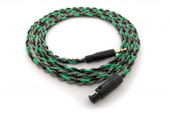 Ready-made OIDIO Sapid Cable for 3-Pin mini-XLR Headphones - 1.5m with 3.5mm