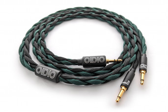 Ready-made OIDIO Mongrel Cable for Dual 3.5mm Headphones - 1.15m 3.5mm