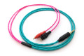 Ready-made OIDIO Pellucid Cable for Sennheiser HD600, HD650 & HD660S Headphones - 1.25m 3.5mm
