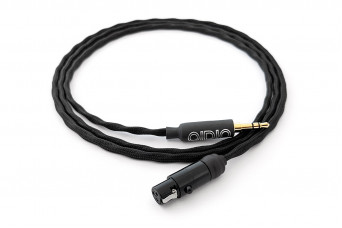 Ready-made OIDIO Pellucid Cable for 3-Pin mini-XLR Headphones - 1.2m