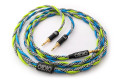 Ready-made OIDIO Mongrel Cable for Various Dual 3.5mm Headphones - 1.25m 4.4mm TRRRS