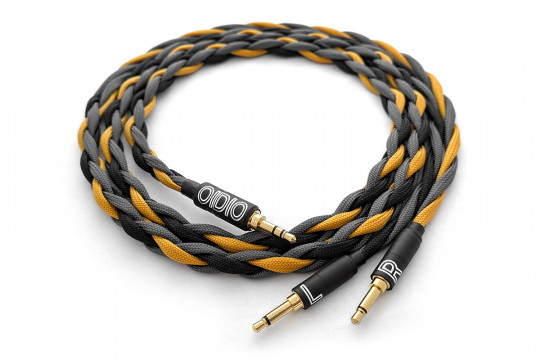 Ready-made OIDIO Mongrel Cable for Dual 3.5mm Headphones - 1.25m 3.5mm