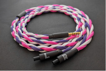 Ready-made OIDIO Mongrel Cable for Sennheiser HD800 & HD800S Headphones - 1.25m 4.4mm
