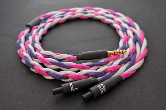 Ready-made OIDIO Mongrel Cable for Sennheiser HD800 & HD800S Headphones - 1.25m 4.4mm