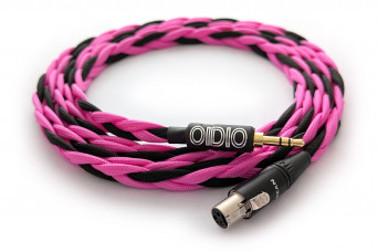 Ready-made OIDIO Mongrel Cable for 3-pin mini-XLR Headphones - 2m 3.5mm