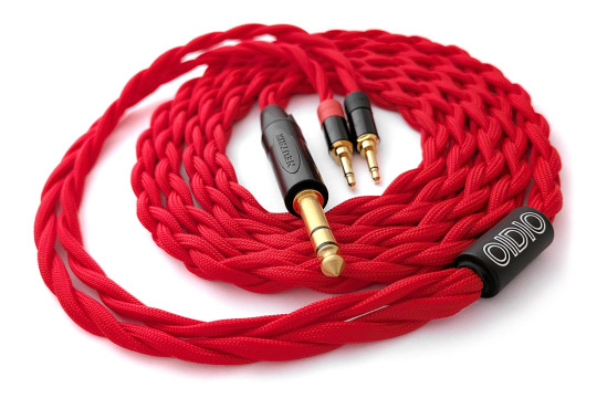 Ready-made OIDIO Mongrel Cable for Various Dual 3.5mm Headphones - 2m 6.35mm Ready-made OIDIO Mongrel Cable for Various Dual 3.5mm Headphones - 2m 6.35mm