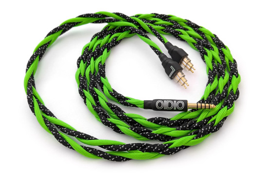 Ready-made OIDIO Mongrel Cable for Sennheiser HD600, HD650 & HD660S Headphones - 1.5m 4.4mm