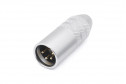 2.5mm TRRS Female to 4-pin XLR Male Adapter Converter