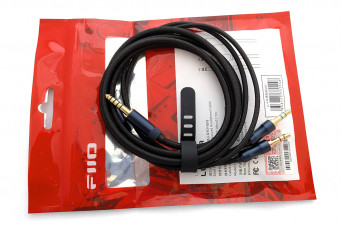 FiiO Jade Audio LL-4.4A Cable for Dual 3.5mm Headphones - 1.5m 4.4mm TRRRS - OPEN PACKET